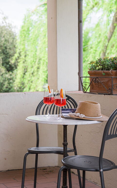 Villa la Contea: Balkon / terras / patio