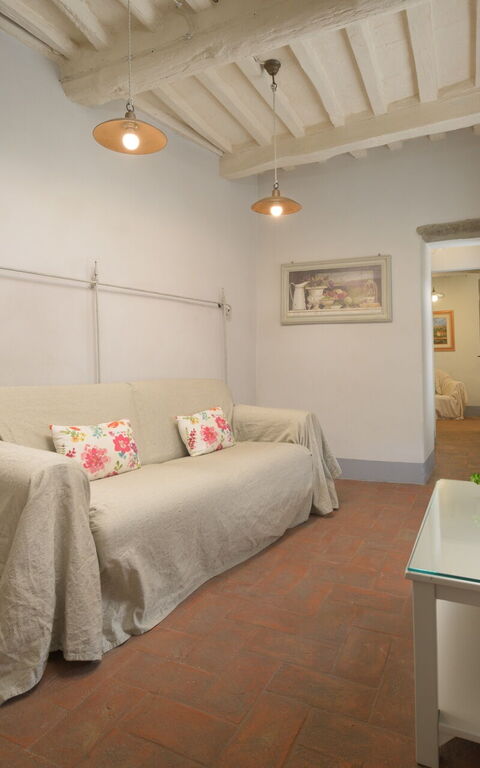 Villa Le Corchie: Woonkamer