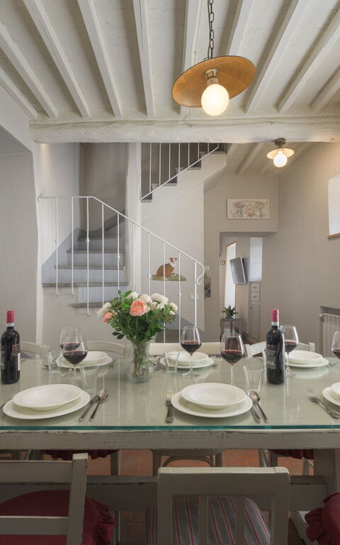 Villa Le Corchie: Lunchroom