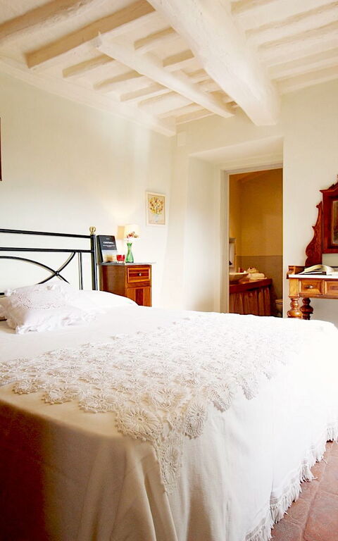 Villa Le Corchie: slaapkamer