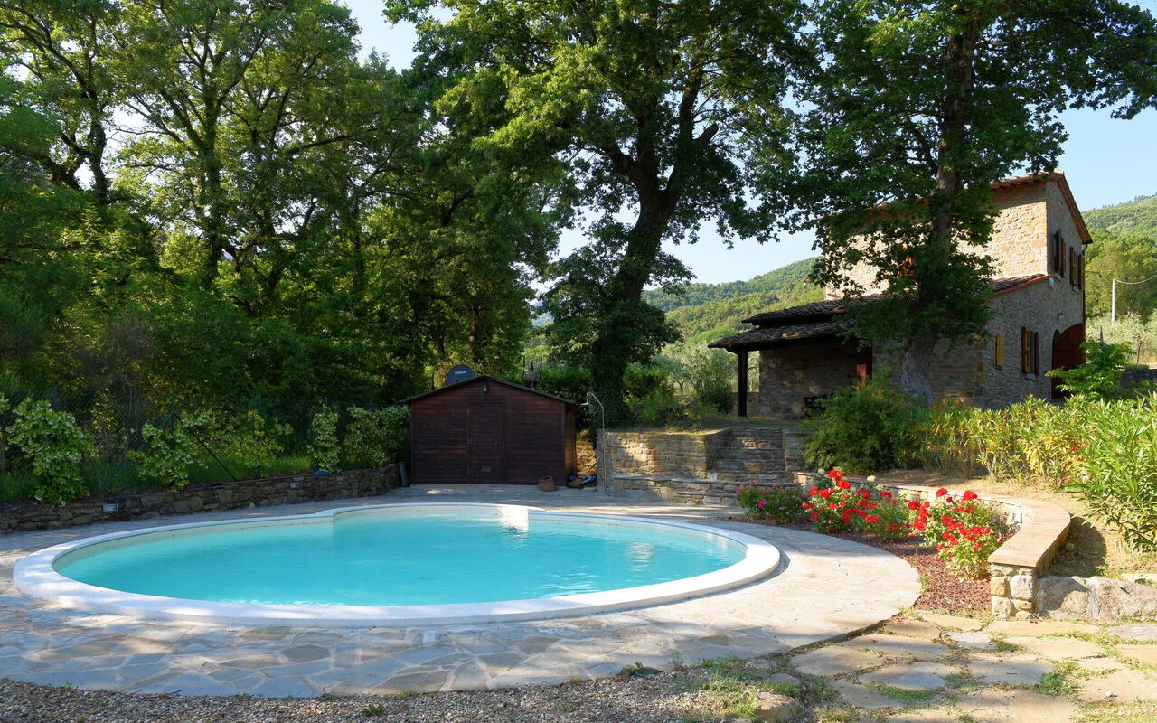 Casale Montanare: Buitenkanten, Buitenshuis, Tuin, zwembad