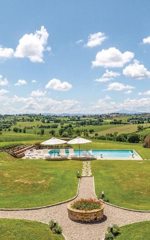 Villa Il Pozzo: Buitenkanten, Buitenshuis, Keer bekeken, Tuin, zwembad