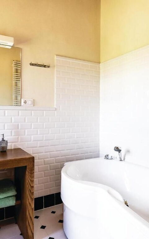 Villa Il Pozzo: Badkamer