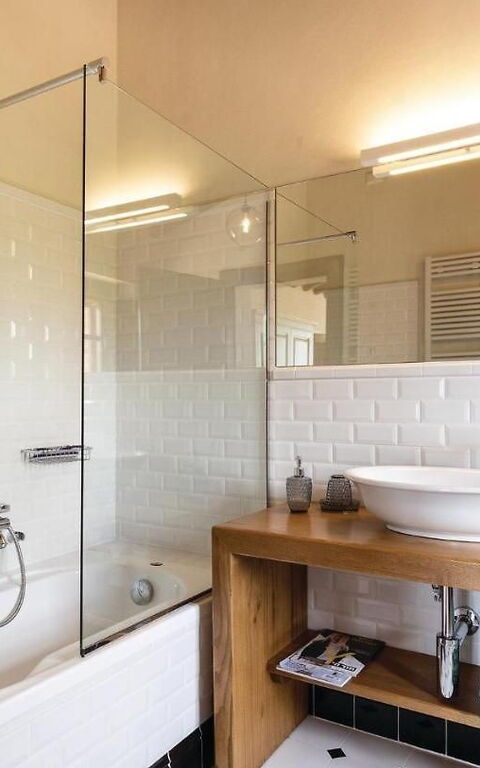 Villa Il Pozzo: Badkamer