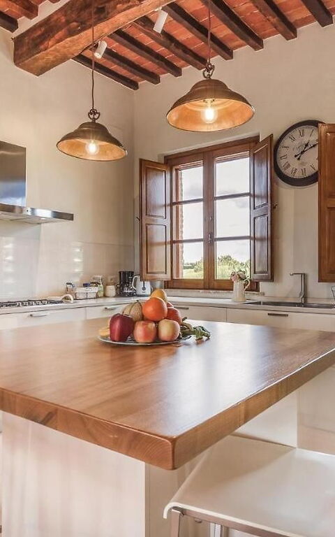 Villa Il Pozzo: Keuken, Lunchroom