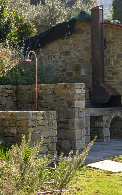 Villa Belvedere: Balkon / terras / patio, Buitenkanten, Buitenshuis, Tuin