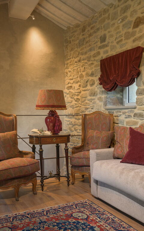 Villa Belvedere: Woonkamer