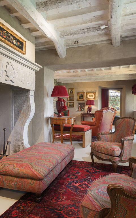 Villa Belvedere: Woonkamer