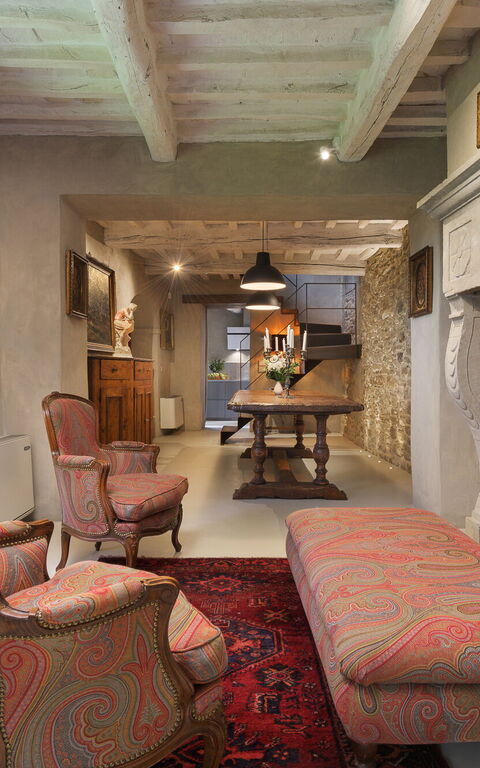 Villa Belvedere: Woonkamer