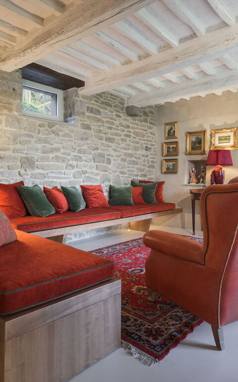 Villa Belvedere: Woonkamer