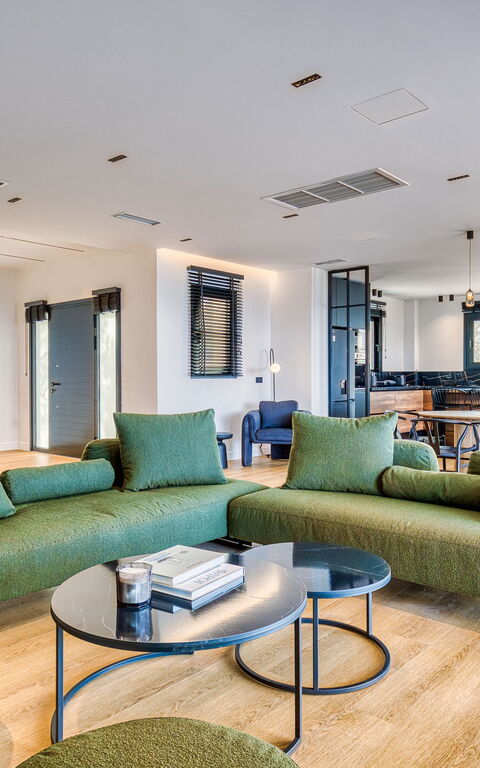 Villa Dominante: Woonkamer