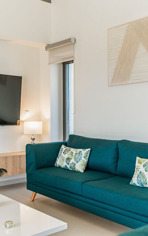 Villa Orientem Bis: Woonkamer