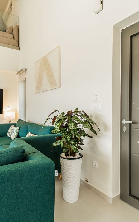 Villa Orientem Bis: Woonkamer