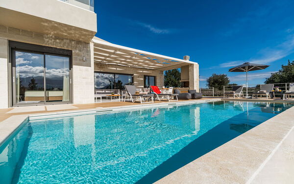 Villa Orientem Bis: Buitenkanten, Buitenshuis, Tuin, Zomer, zwembad