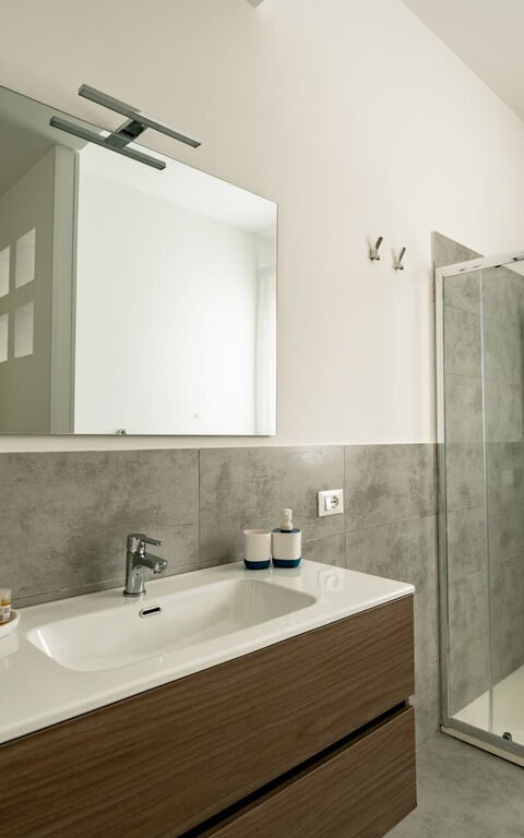 Villa Virginia: Badkamer