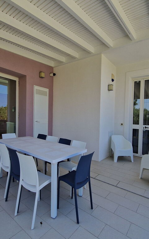 Villa Virginia: Balkon / terras / patio, Buitenkanten, Buitenshuis