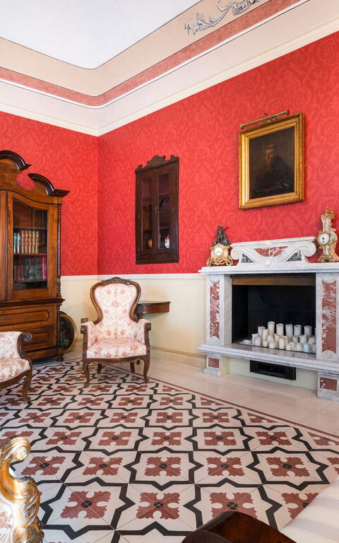 Micanera House: Woonkamer