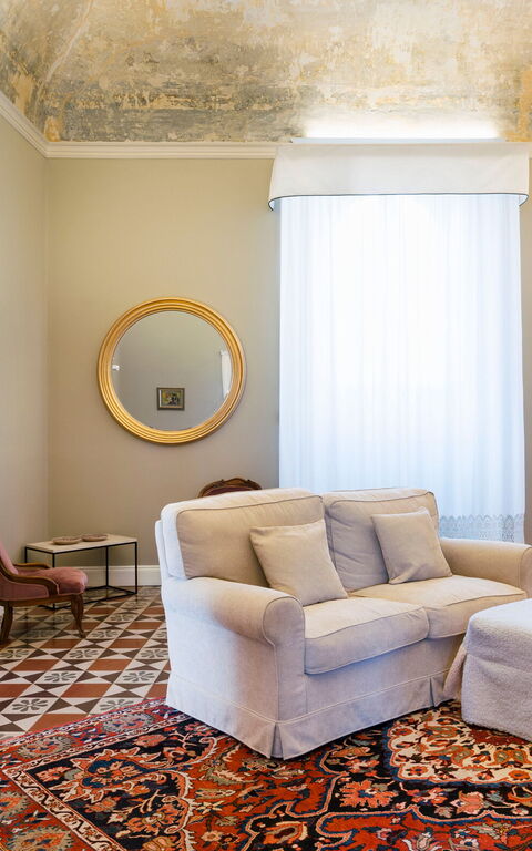 Micanera House: Woonkamer