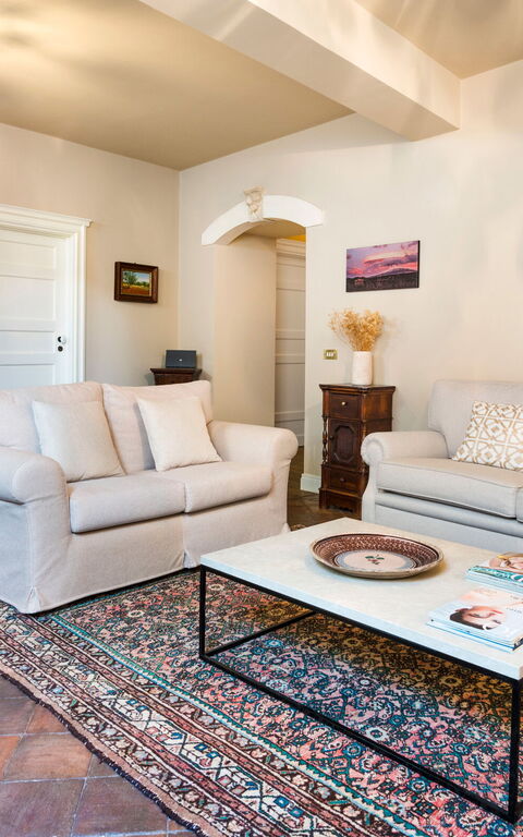 Micanera House: Woonkamer