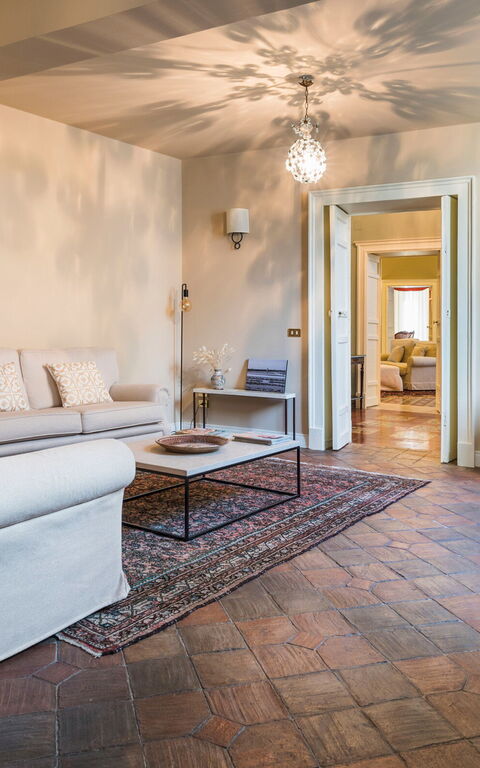 Micanera House: Woonkamer