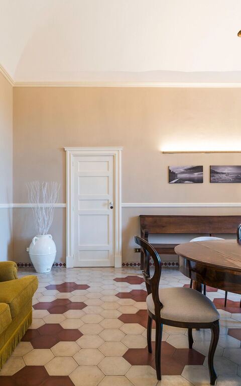 Micanera House: Woonkamer