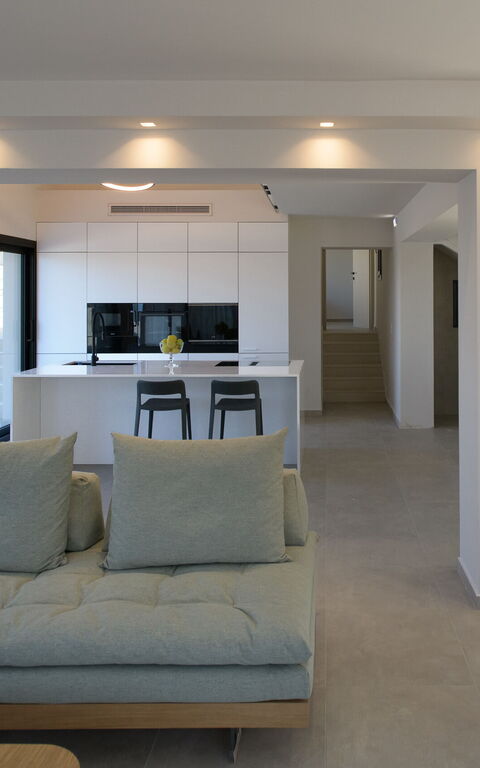 Villa Cocona: Keuken, Woonkamer