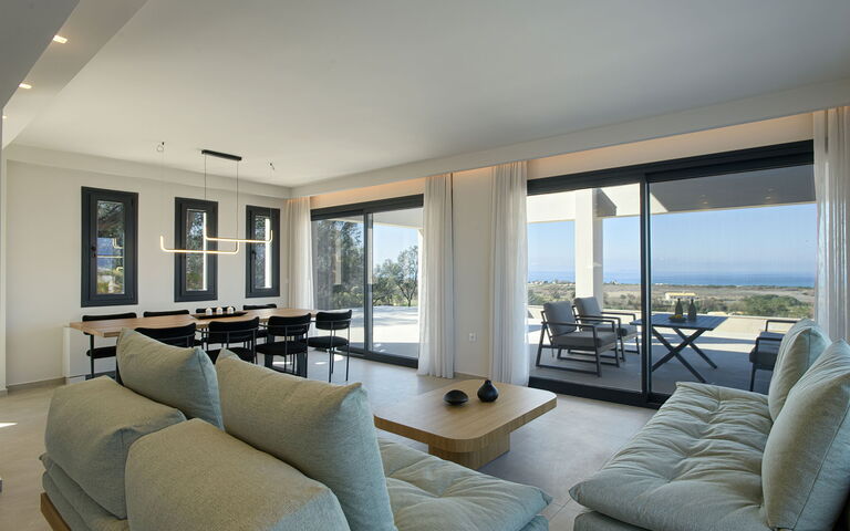 Villa Cocona: Woonkamer