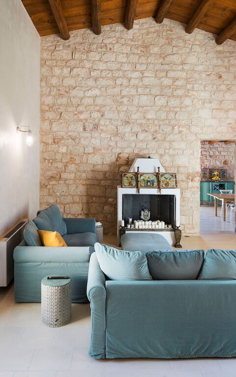 Villa Ninetta: Woonkamer