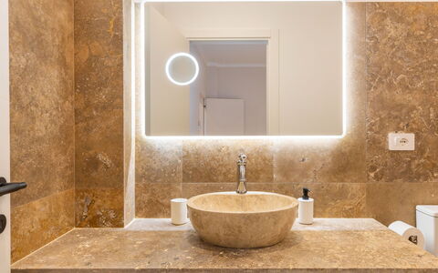 Accommodatie Borgo Ariano 16: Badkamer