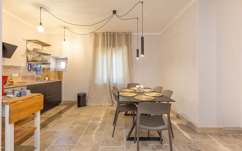 Accommodatie Borgo Ariano 16: Keuken, Lunchroom