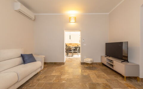 Accommodatie Borgo Ariano 17: Woonkamer