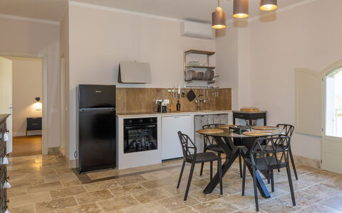 Accommodatie Borgo Ariano 18: Keuken, Lunchroom