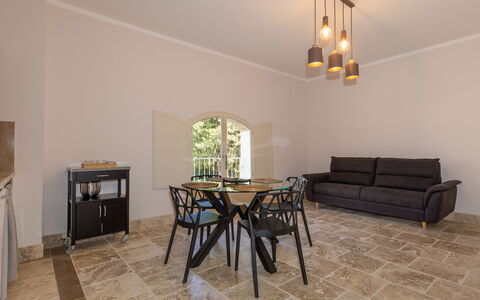 Accommodatie Borgo Ariano 18: Lunchroom, Woonkamer