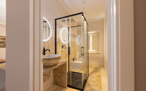 Accommodatie Borgo Ariano 20: Badkamer