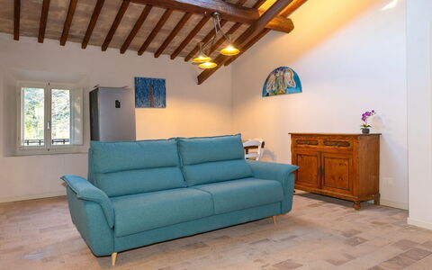 Accommodatie Borgo Ariano 6: Woonkamer