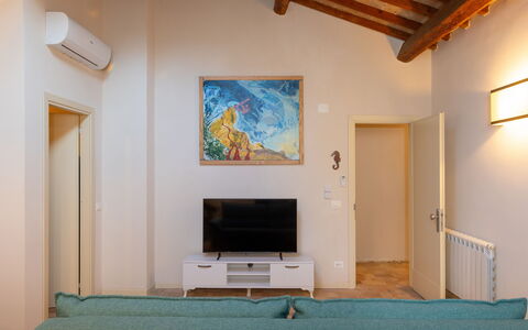 Accommodatie Borgo Ariano 6: Woonkamer