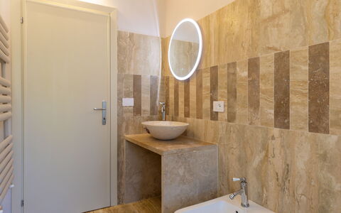 Accommodatie Borgo Ariano 8: Badkamer