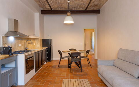 Accommodatie Borgo Ariano 8: Woonkamer