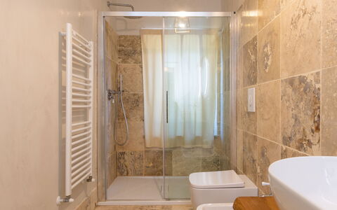 Accommodatie Borgo Ariano 9: Badkamer