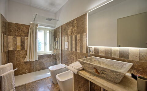 Accommodatie Borgo Ariano 3: Badkamer
