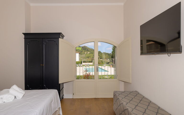 Accommodatie Borgo Ariano 18: slaapkamer