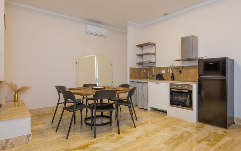 Accommodatie Borgo Ariano 19: Keuken, Lunchroom, Woonkamer