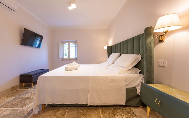 Accommodatie Borgo Ariano 3: slaapkamer