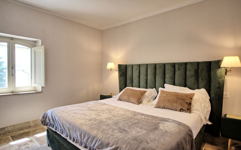 Accommodatie Borgo Ariano 3: slaapkamer