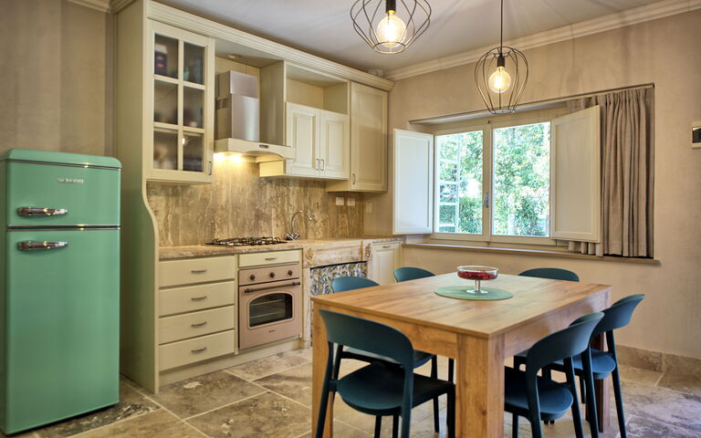 Accommodatie Borgo Ariano 5: Keuken, Lunchroom, Woonkamer