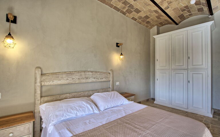 Accommodatie Borgo Ariano 9: slaapkamer