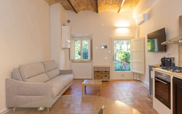 Accommodatie Borgo Ariano 8: Woonkamer