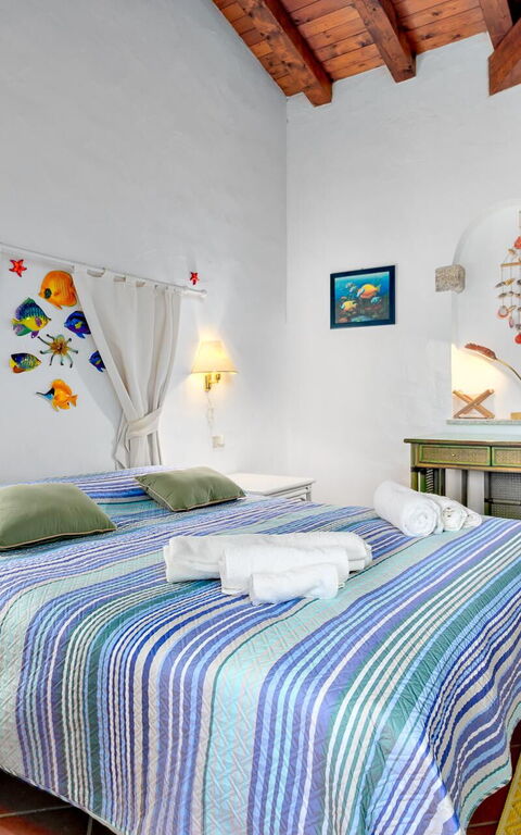 Villa Silenis: slaapkamer