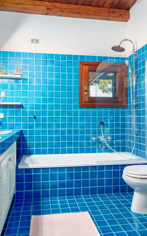 Villa Silenis: Badkamer