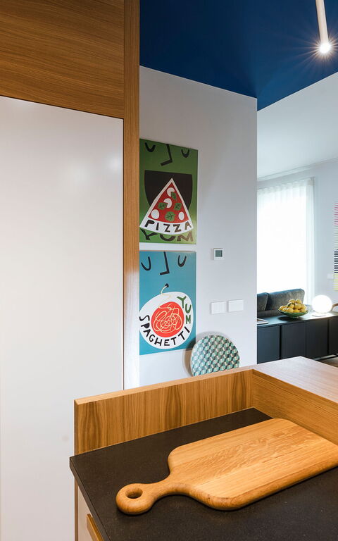 Monumento Apartament: Keuken